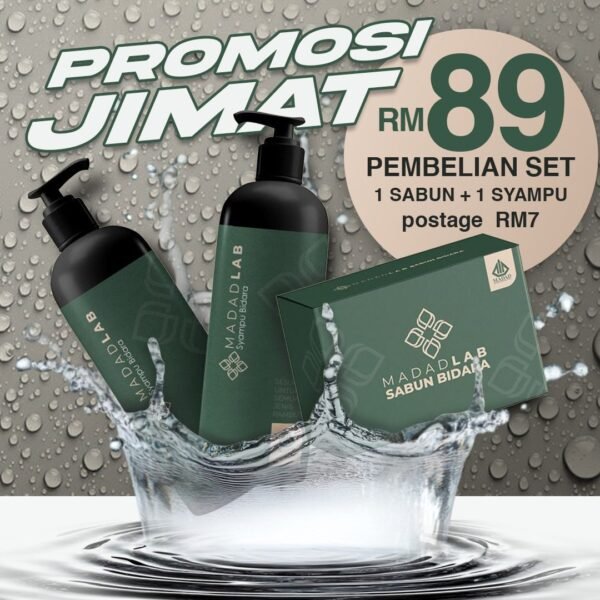 PROMO SABUN + SYAMPOO BIDARA MADAD